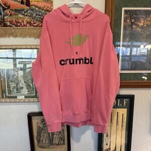 NWOT Crumbl‎ Cookies x Dove RARE Pink Designer Hoodie Size Men’s Large